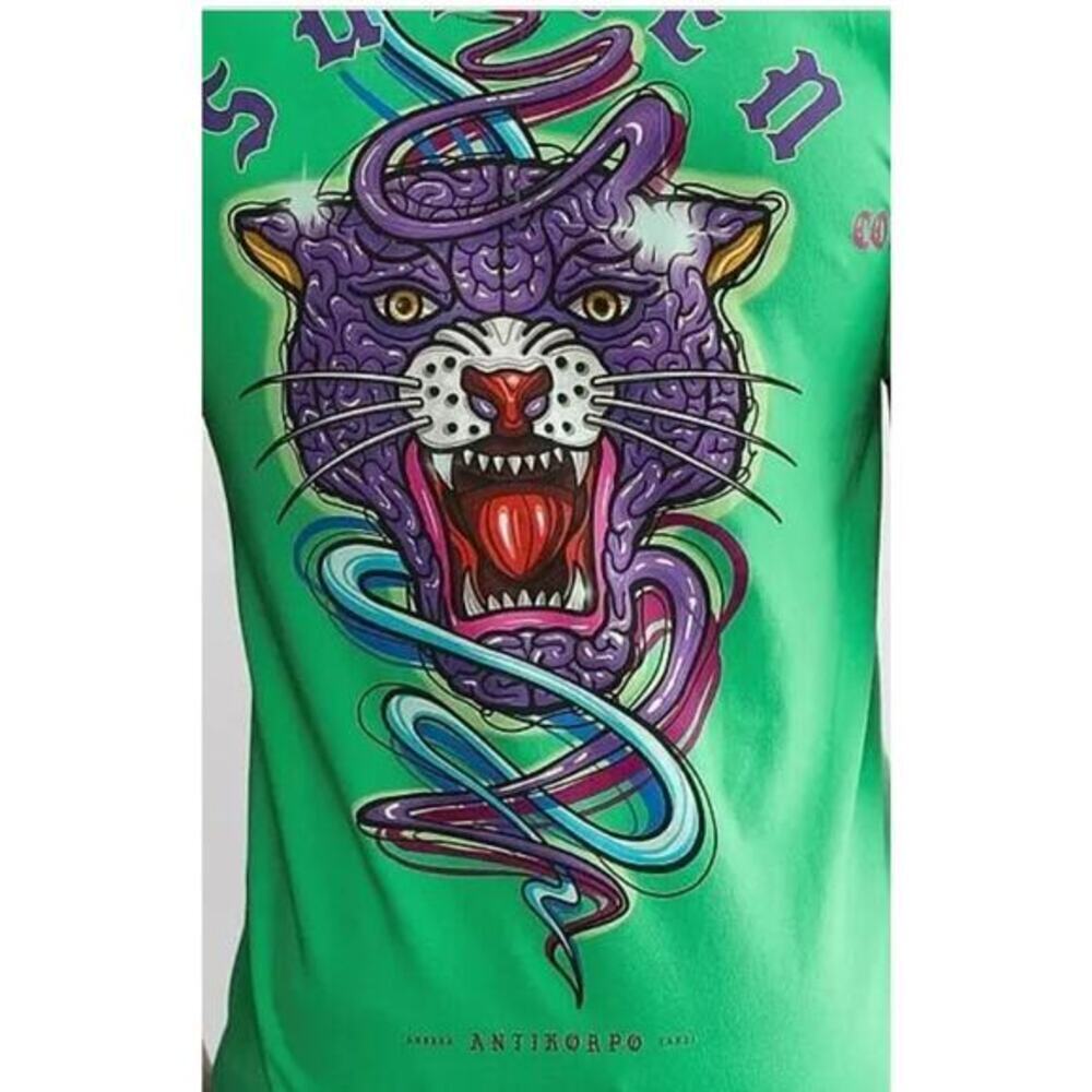 Sullen Art Collective Anti Panther Premium Short Sleeve T-shirt Small‎ A120